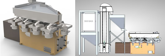 Fajsúly szerinti magszeparátor